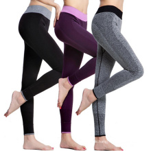 Soem-Fabrik trocknen gepaßte kundenspezifische Yoga-Hosen Großhandelsfrauen-Gamaschen-Strumpfhosen